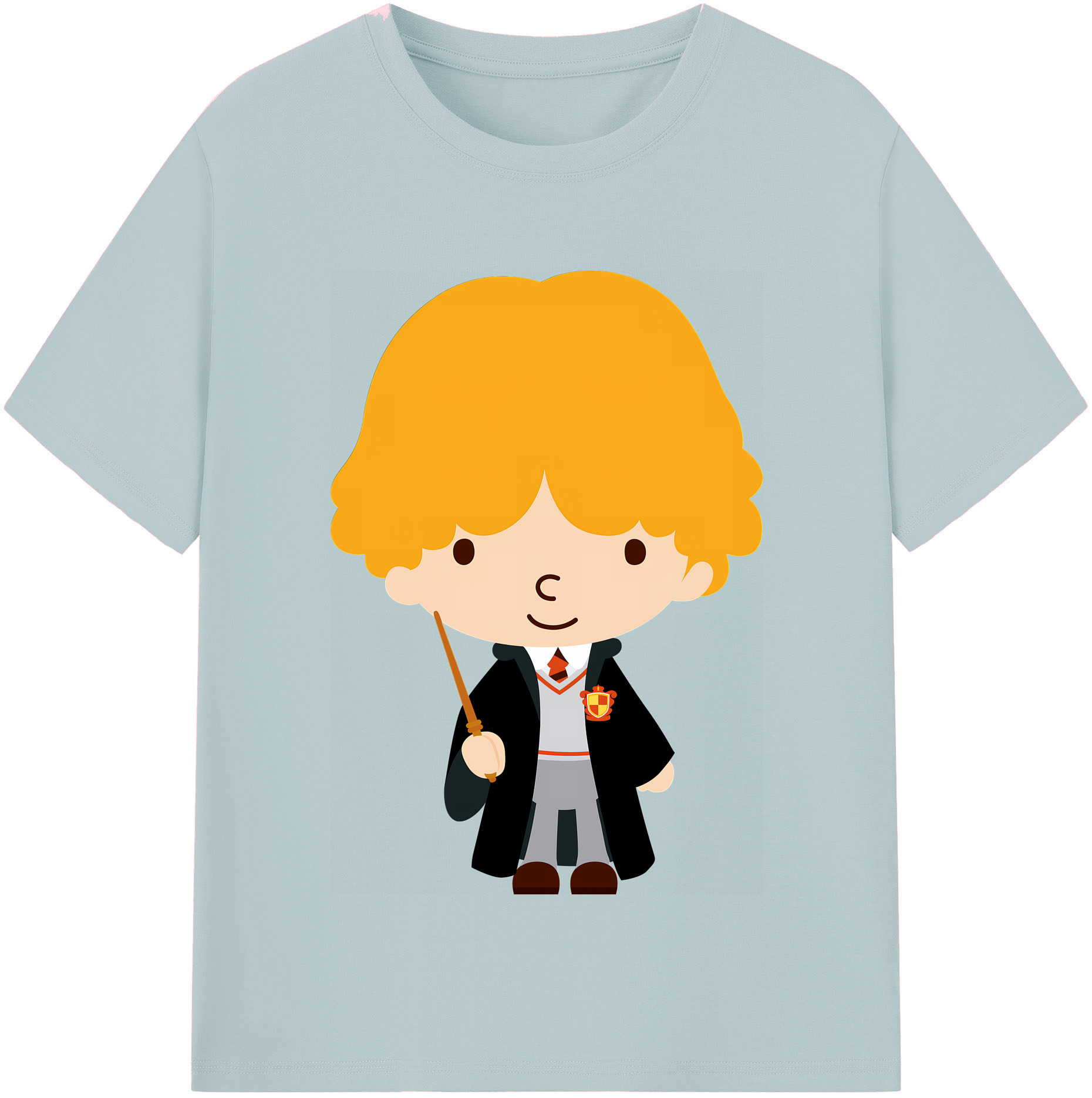 （画像用） Harry Potter ハリー・ポッターシリーズ 綿100％半袖Tシャツ（フロントプリント）